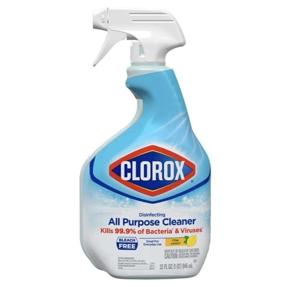 Clorox new disinfecting all purpose cleaner bleach free 32 oz